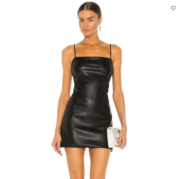 Bardot Dresses & Skirts - Bardot Anabelle Vegan Leather Dress in Size: 8
